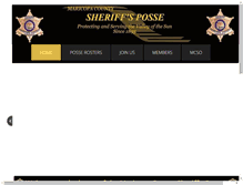 Tablet Screenshot of mcsoposse.org